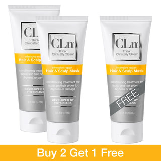 CLn Hair & Scalp Mask Conditioner Shop All Products CLn Skin Care 3-Pack 