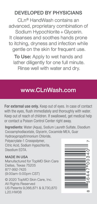 CLn HandWash Shop All Products CLn Skin Care 